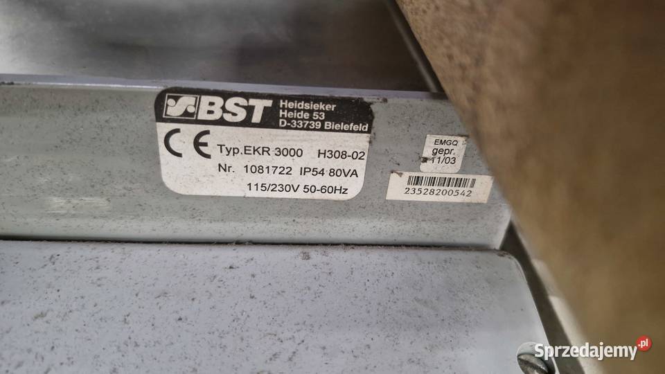 BST EKR 3000 regulator pozycji folii z Mosina
