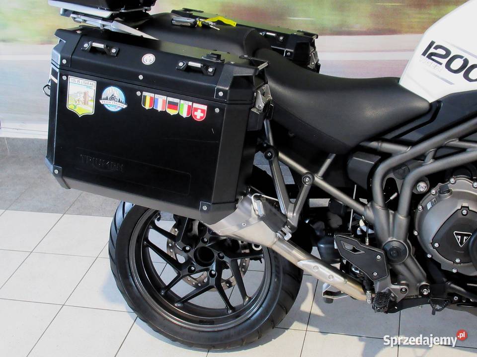 Triumph Tiger 1200 XRT topowa wersja serwis ASO Kutno sprzedam