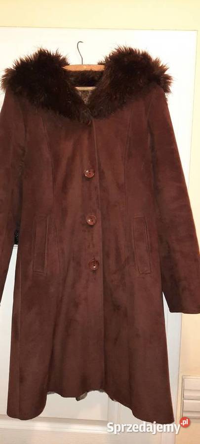 Kożuszek brązowy ze skóry ekologicznej Pozostałe Lublin