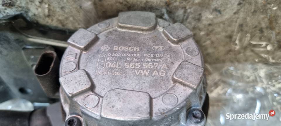 DODATKOWA POMPA WODY AUDI A3 8V 20 TDI osobowe Układ chłodzenia Pionki sprzedam