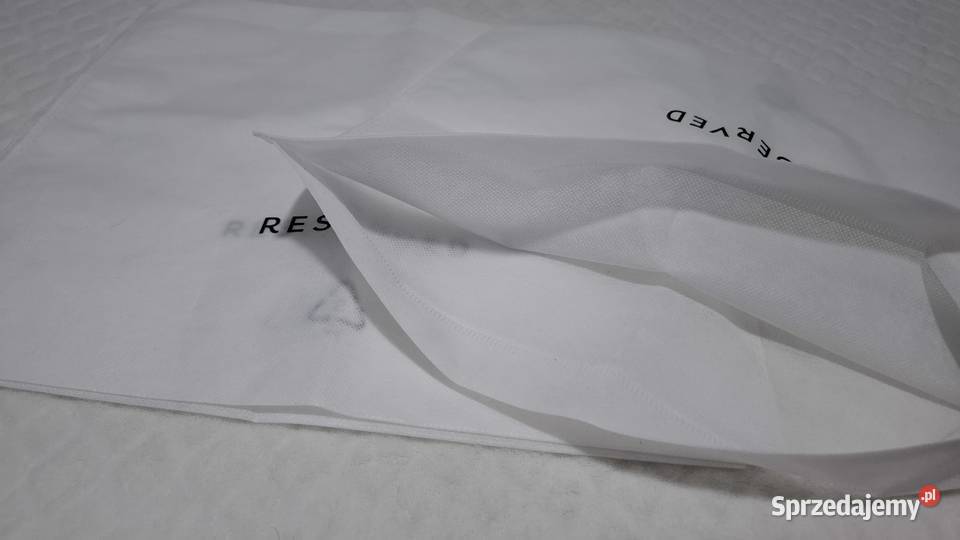 Worki woreczki materiałowe 36x305 Reserved białe Czeladź