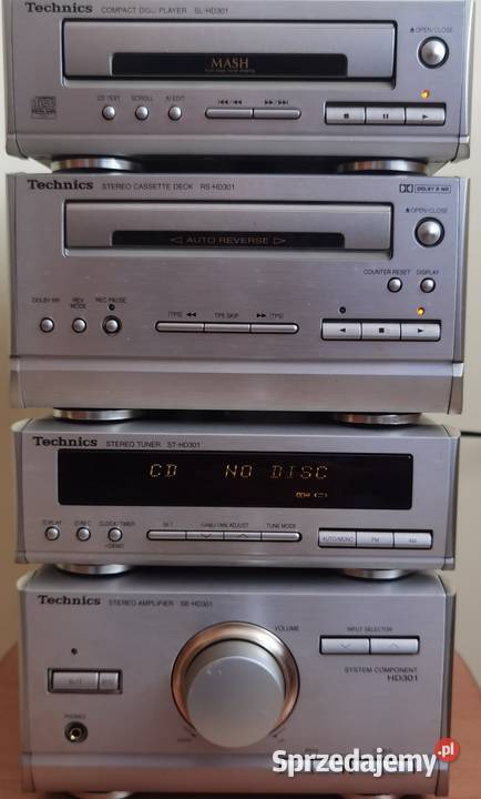 Technics HD 301 wieża stereo