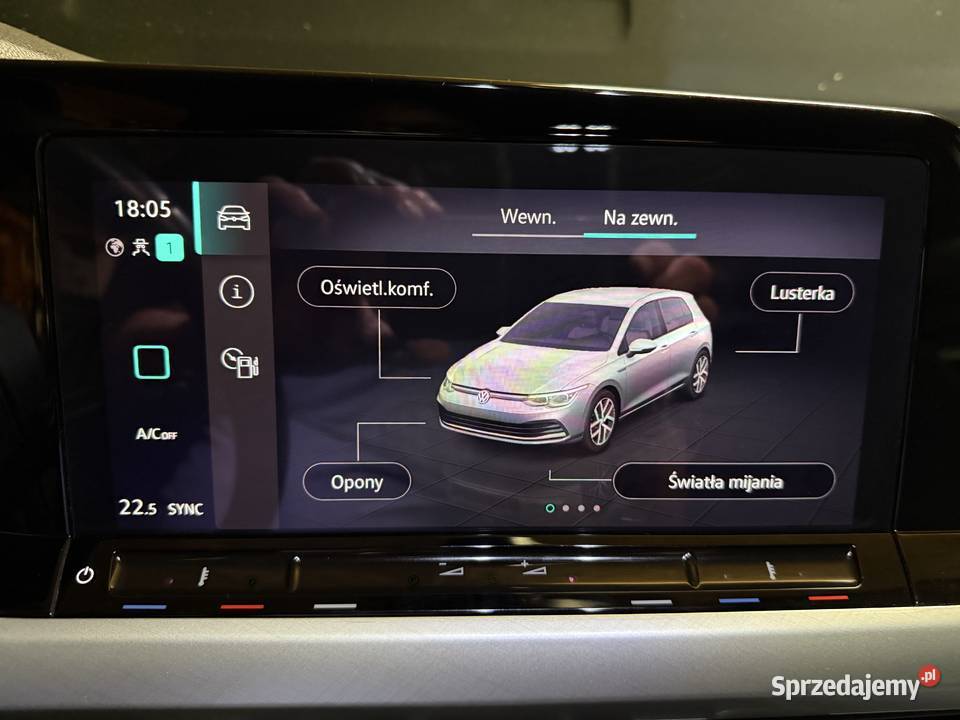 Volkswagen Golf 8 Mild Hybrid automat DSG ideał 999cm3 Sanka
