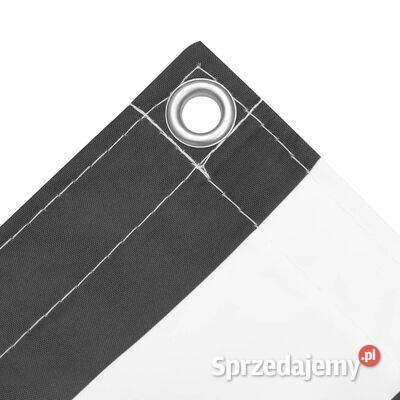 vidaXL Parawan balkonowy antracytowobiały 75x600 Warszawa sprzedam