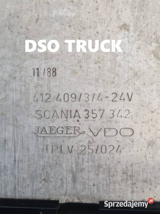 357342 STEROWNIK JAEGER VDO 41240934 24V SCANIA ciężarowe świętokrzyskie Zawichost