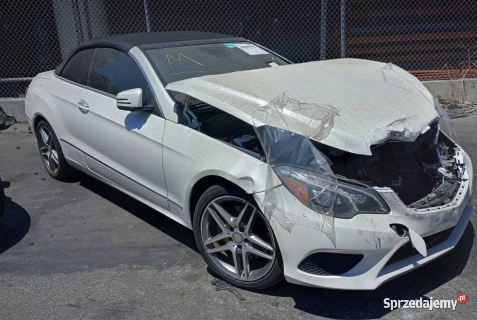 MERCEDES E400 Kabriolet z Kalifornii mazowieckie Warszawa