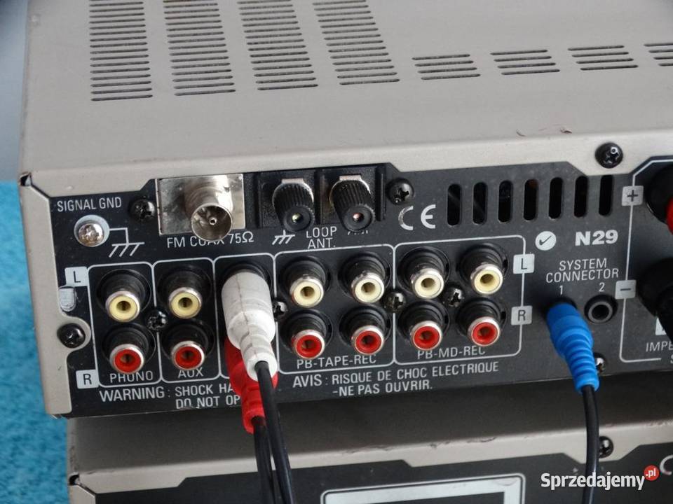 Amplituner i CD Denon DRAF100 szampan WYSYŁKA podkarpackie sprzedam