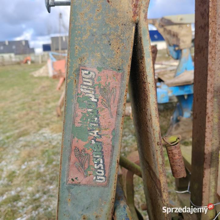 Pług obrotowy gassner 3 skibowy nieuszkodzony Koszalin