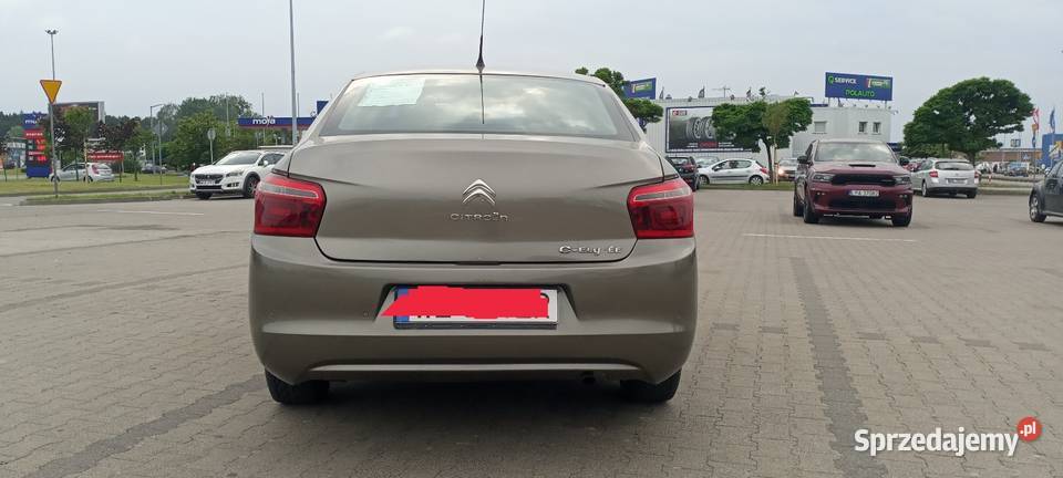 CITRON C Elysee GAZ LPG 16 VTi 115 ZAMIANA Zarejestrowany w Polsce Wołomin