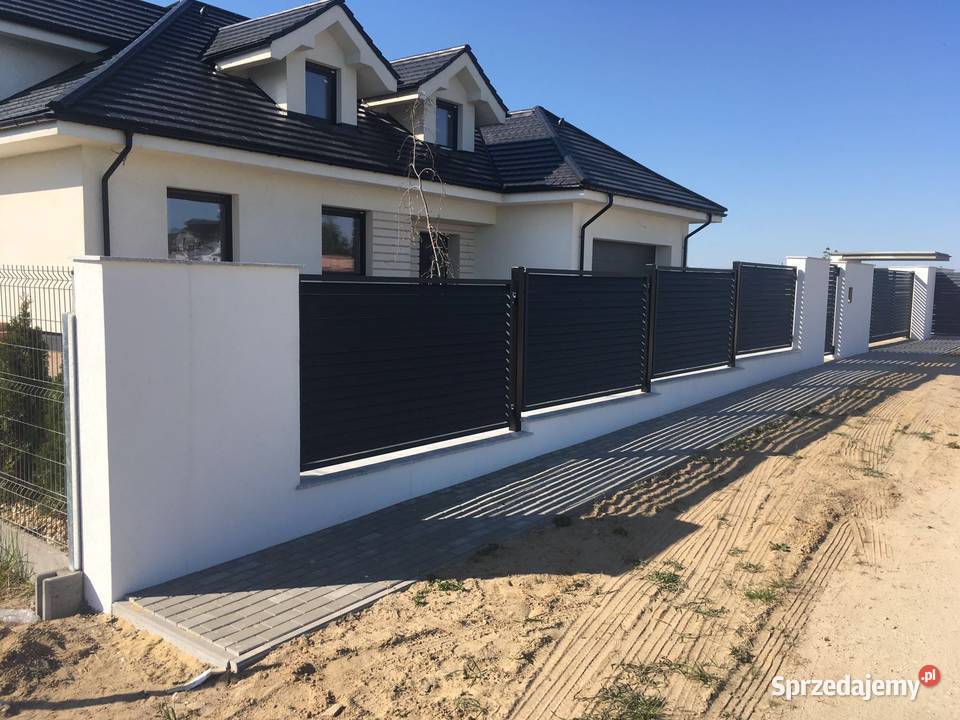 Brama przesuwna 400x150 VICTORY ogrodzenie bramy Ostrów Wielkopolski