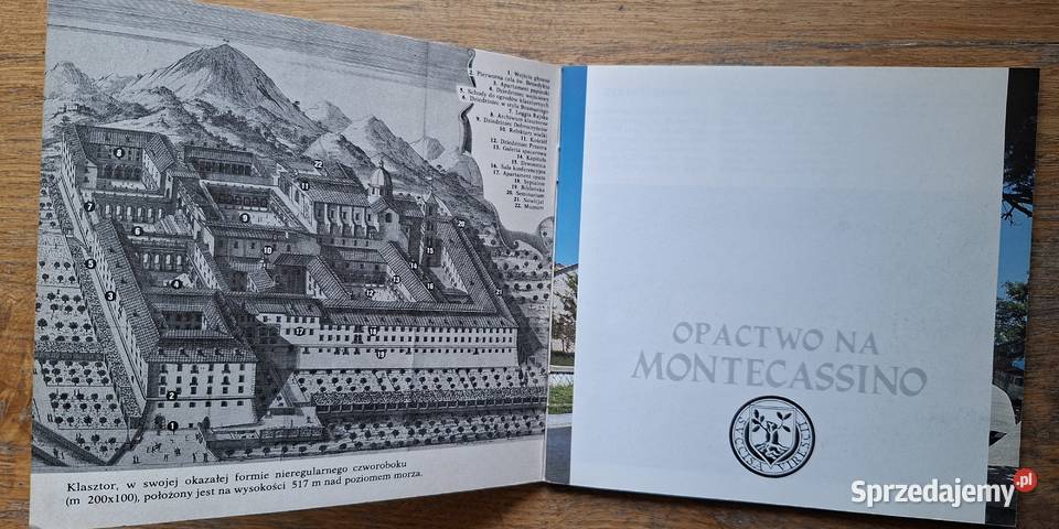 Opactwo na MonteCassino Włochy Kraków