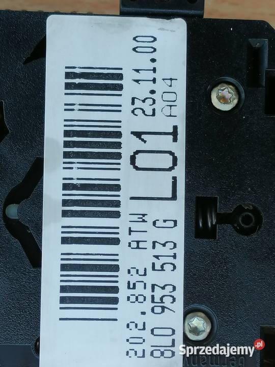Vw Sharan 19TDI Galaxy Alhambra pająk manetki Rok produkcji 2002 mazowieckie Serock