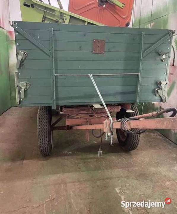 Wywrotka Przyczepa rolnicza 6 t Sterowanie Podskarbice Szlacheckie