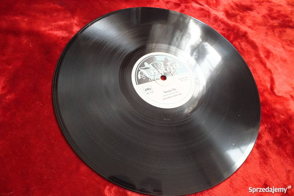 Płyta winylowa szelakowa niemiecka gruba ciężka Żary