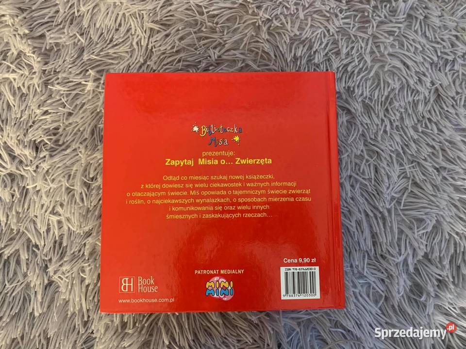 Zapytaj misia o ZWIERZĘTA Biblioteczka Misia HIT Książki dla dzieci Jasło