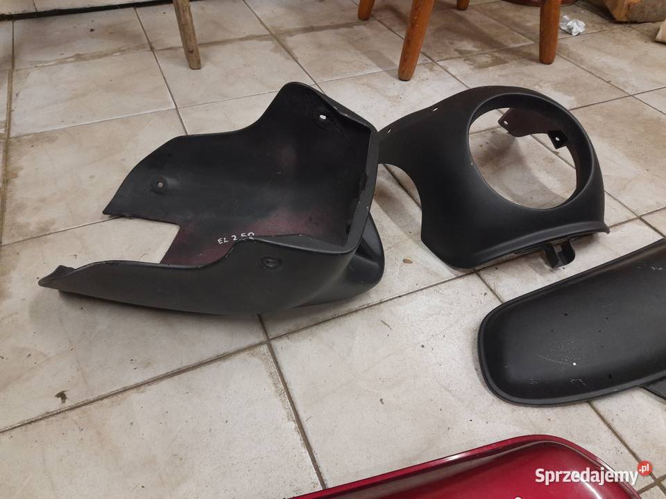 Kawasaki el 250 owiewki plastiki boczki pług dolnośląskie Jelenia Góra