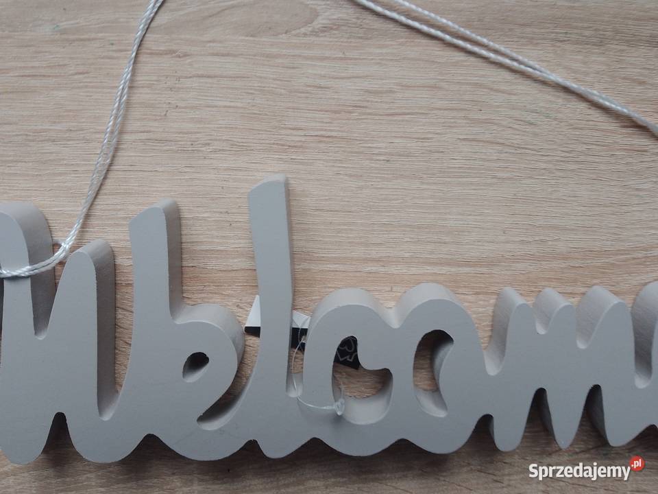 Zawieszka dekoracja drzwi Welcome małopolskie Chrzanów