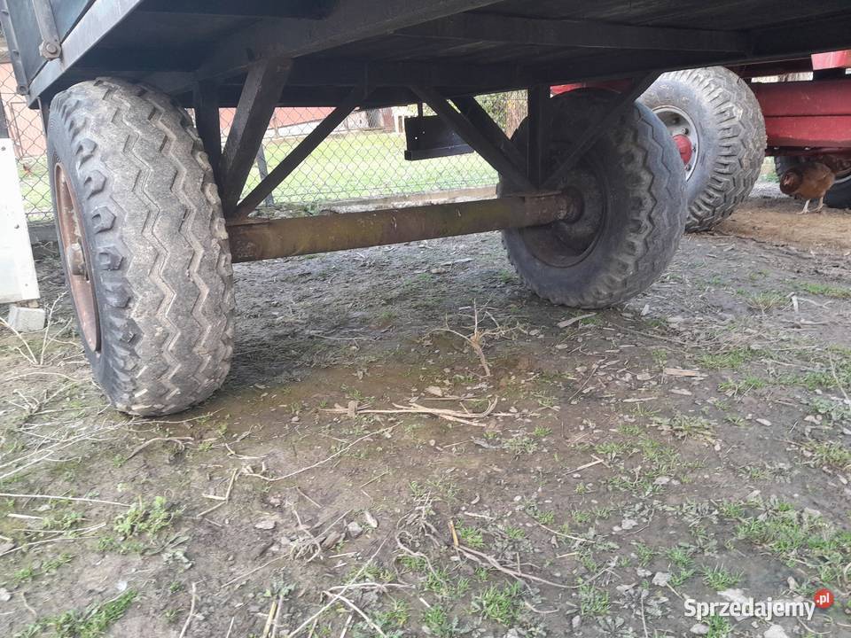 Przyczepa rolnicza nieuszkodzony Uszew sprzedam