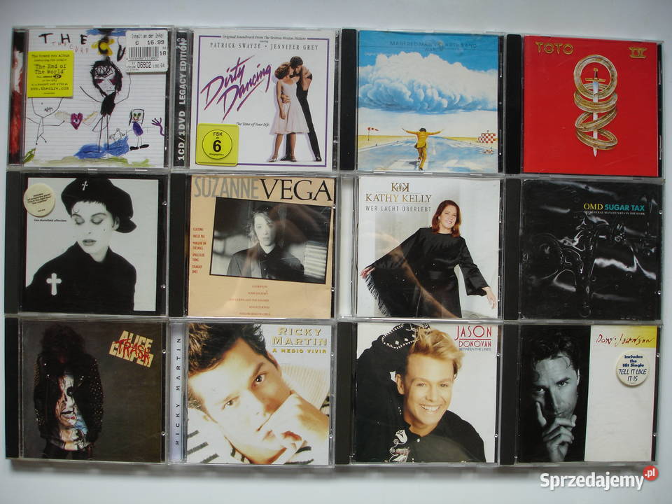 Płyty CD kolekcjonerskie różne zestaw 4 lubuskie Zielona Góra