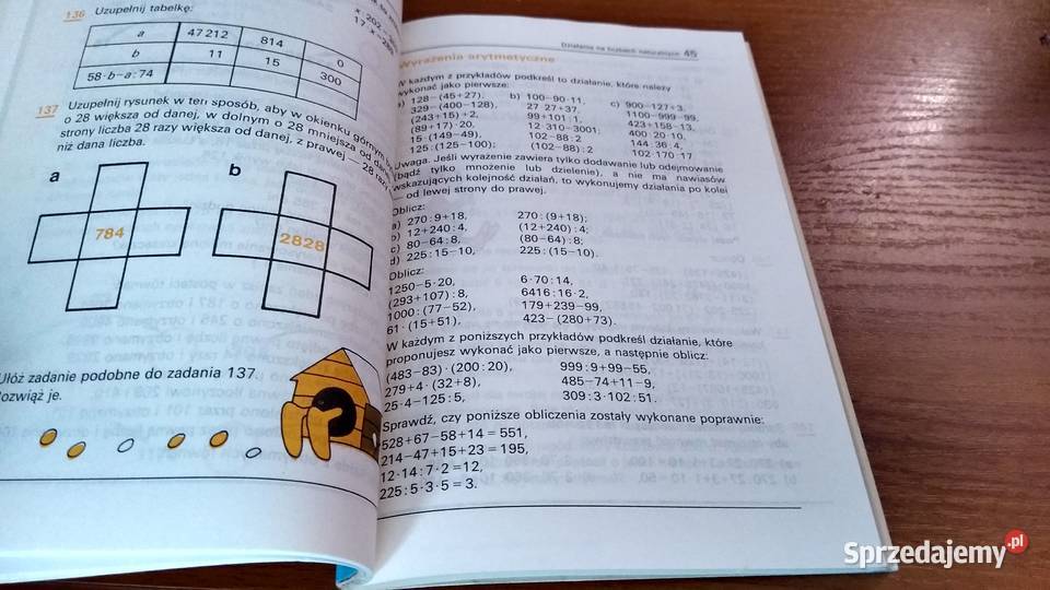 Zbiór zadań z matematyki klasy IV 4 podstawowej Gdańsk