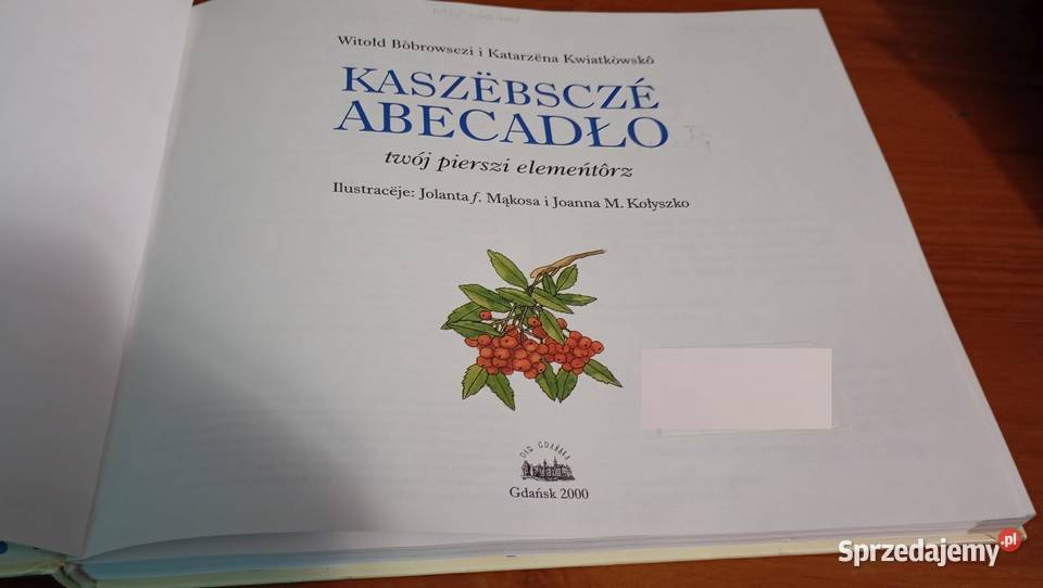 Kaszbscz abecadło twój pierszi elemeńtrz pomorskie Gdańsk