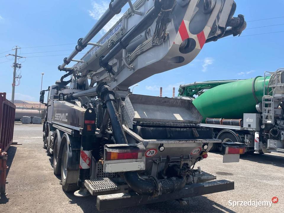 Pompa do betonu IVECO zab SERMAC 46mb nie Katowice