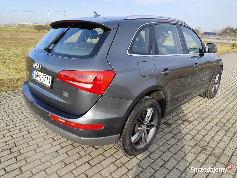 Audi Q5 SLine 20 TDI Navi Alu 18 Hak Webasto Q5 lubuskie Deszczno