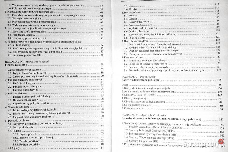 Administracja publiczna Zagadnienia wstępne miękka Chełm