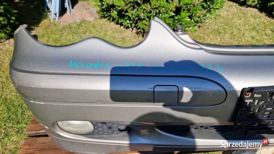 Mercedes cklasa w203 kod lak 723 zderzak przód wielkopolskie Słowikowo