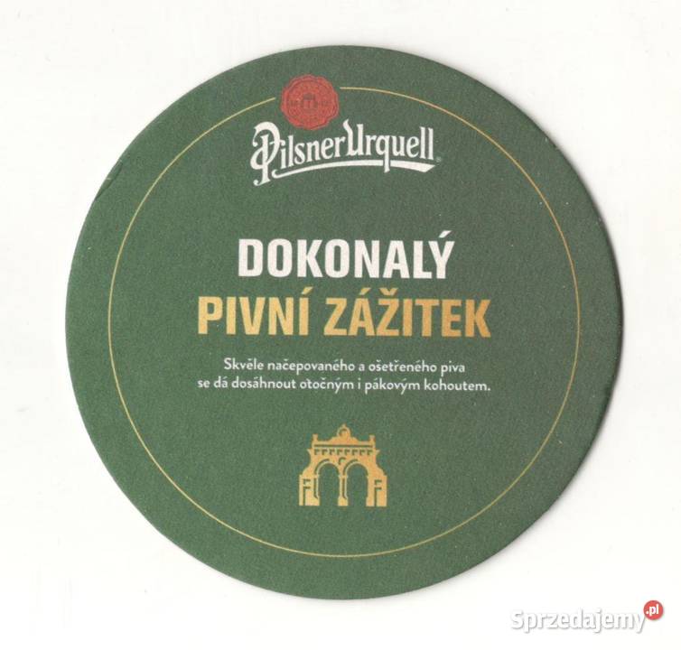 Pilsner Urquell podstawka do piwa 33 Birofilistyka śląskie Gliwice
