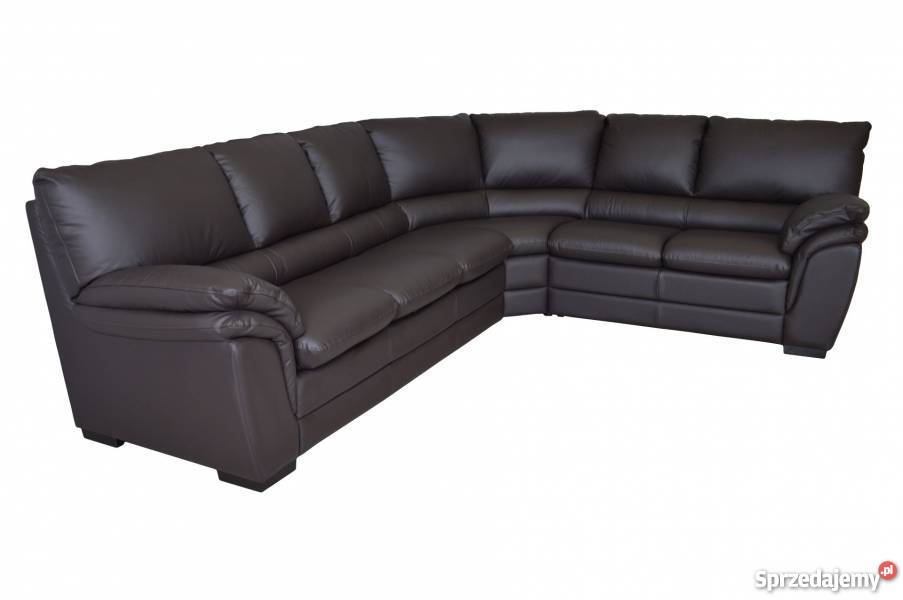 Wygodny narożnik Różne wymiary Skóra naturalna Warszawa