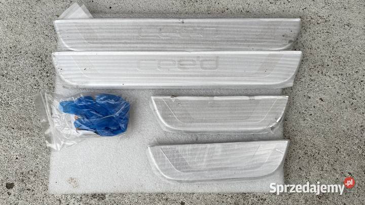 Nakładki Listwy ozdobne na progi KIA Ceed 12 Nur