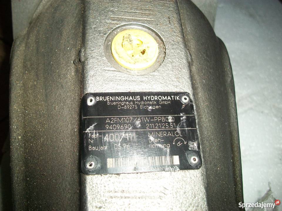 Silnik hydrauliczny A2FM10761WPPB02 Hydromatik