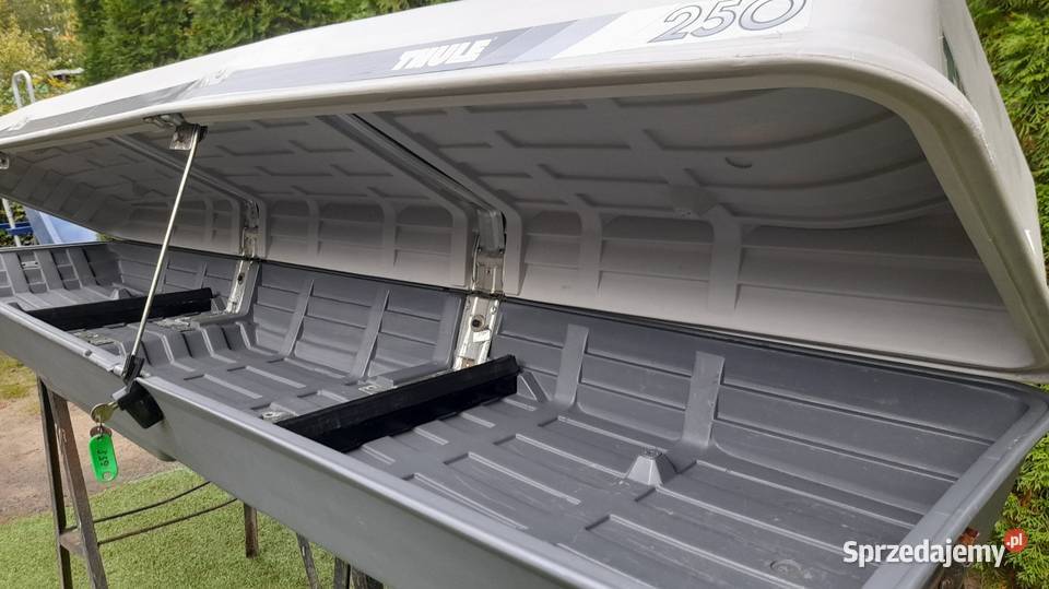 Box bagażnik dachowy Thule 250 mocny prawo lewo Garby