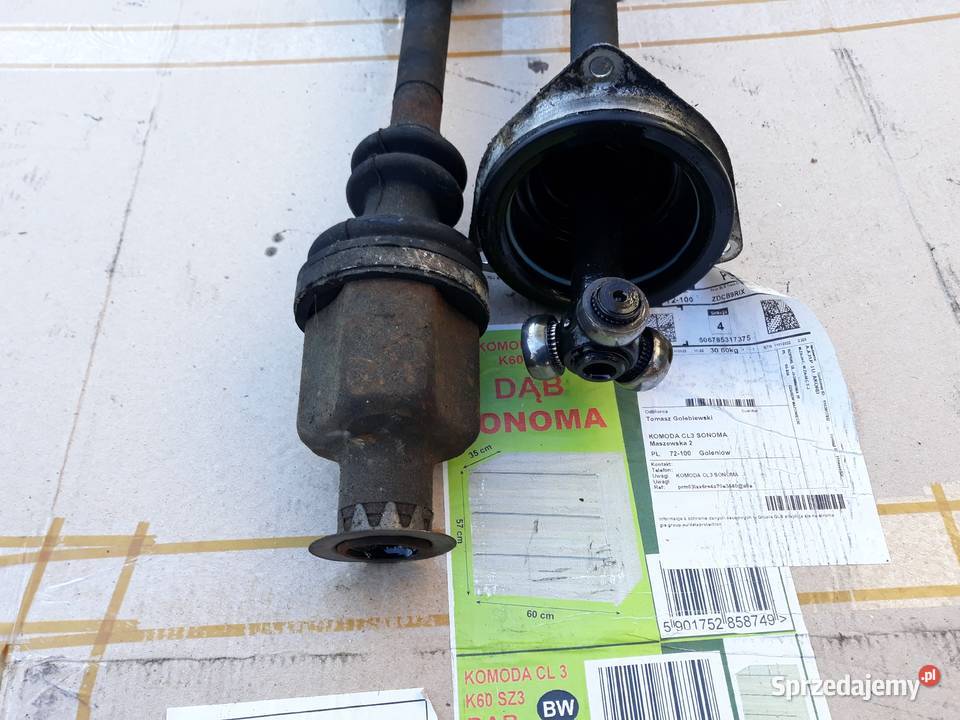 Półośki do renault clio 2 zachodniopomorskie Goleniów