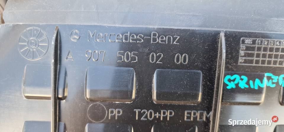 MERCEDES SPRINTER 907 KIEROWNICA POWIETRZA