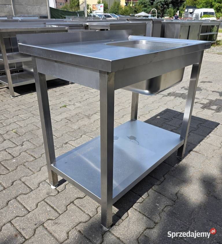 Zlew 1 Komorowy z Półką 906085 M1862 N Gastronomia Nowe Skalmierzyce sprzedam