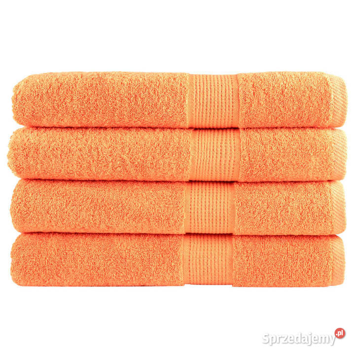 Ręczniki premium SOLUND 4 pomarańczowe 80x200 Pozostałe sprzedam