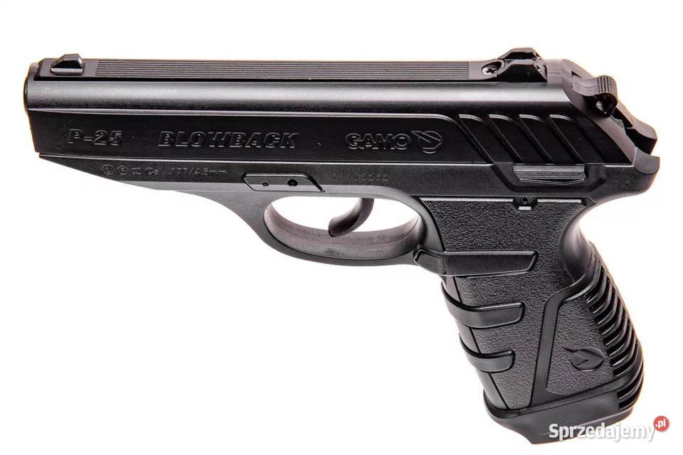 Gamo P25 Blowback 45mm PPK CZY MAKAROV MAKAROW Trzcianka