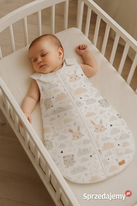 Śpiworek ocieplany niemowlęcy Królik śląskie sprzedam