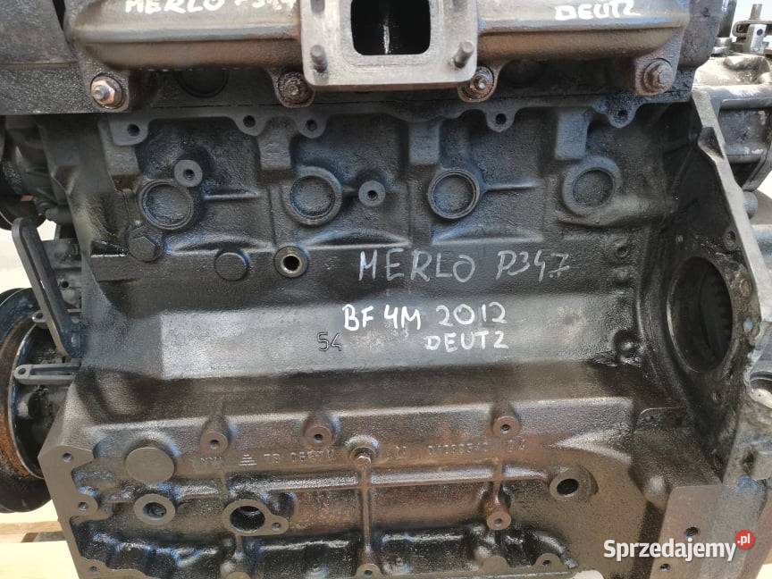 Układ korbowo tłokowy Merlo P 347 Deutz BF4M wielkopolskie Wilkowo