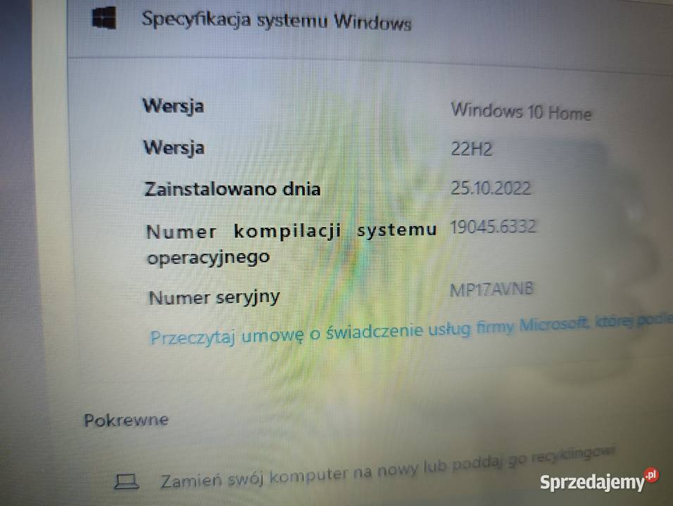 Laptop Lenovo 11015isk Łęczyca