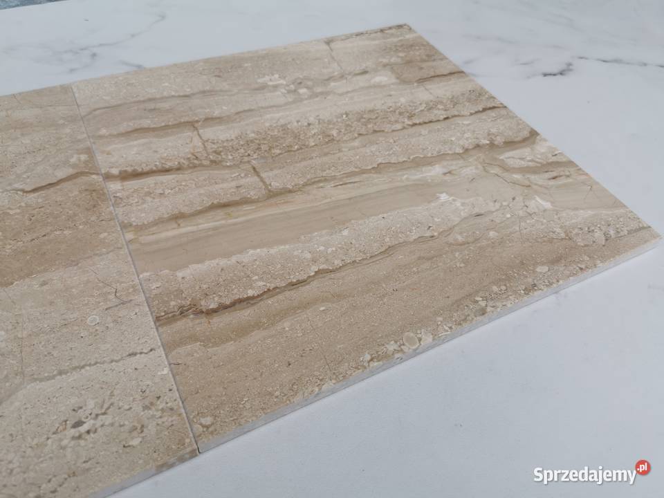 Marmur 305x305x1 Brecia Sarda Daino Reale Płytki Poskwitów