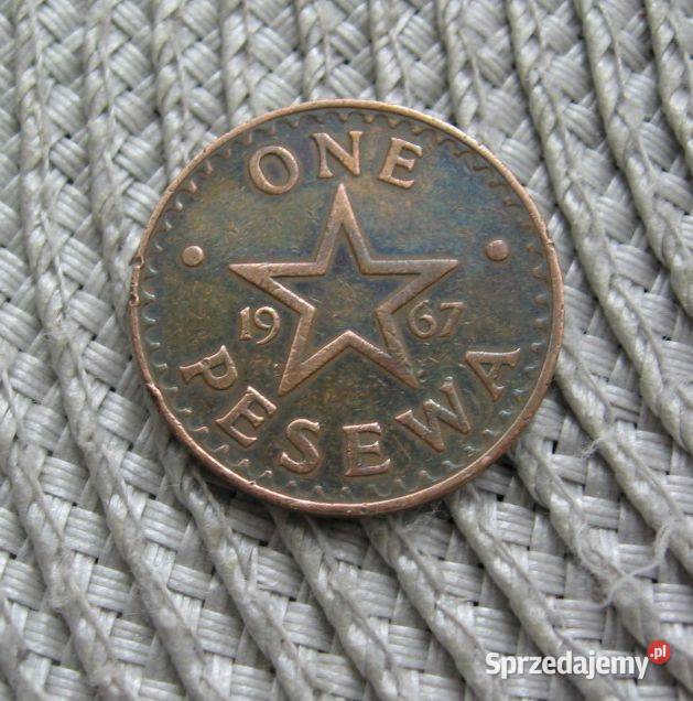 Ghana 1 Pesewa 1967r wielkopolskie