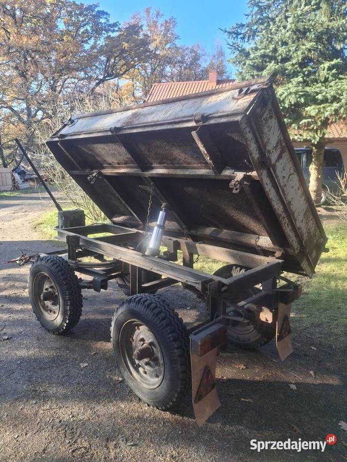 Przyczepka Multicar wywrotka 3stronny kiper