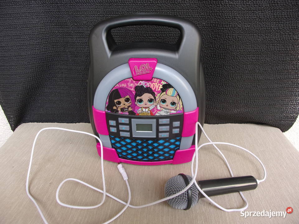 Przenośny odtwarzacz MP3 karaoke LOL SURPRISE 3 lata+
