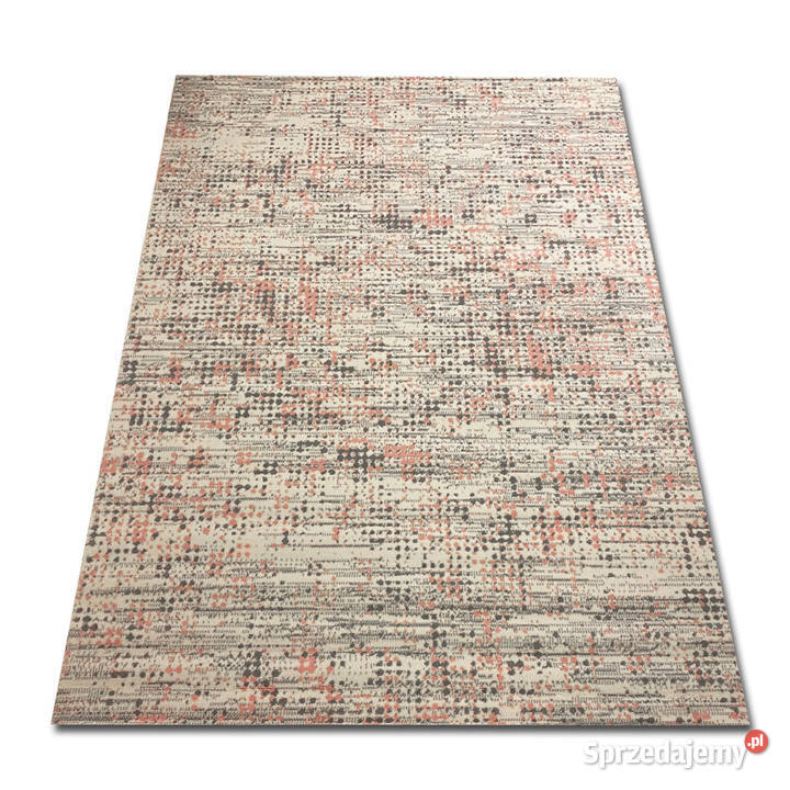 DYWAN 140X200 IDEA PLAMKA GB34 RÓŻ GĘSTY WŁOS
