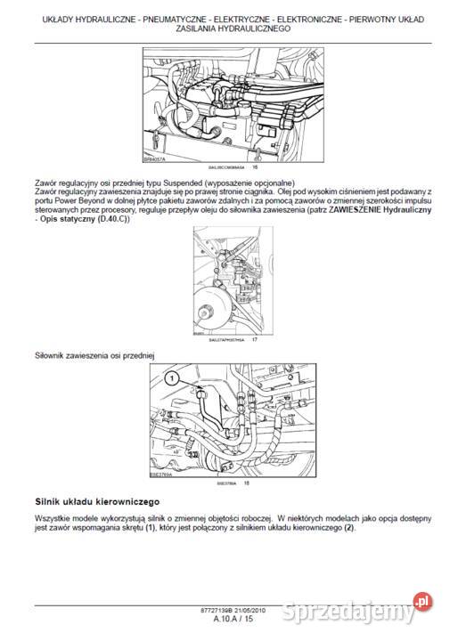 INSTRUKCJA NAPRAW CASE IH PUMA 115155 W JĘZYKU Gdańsk