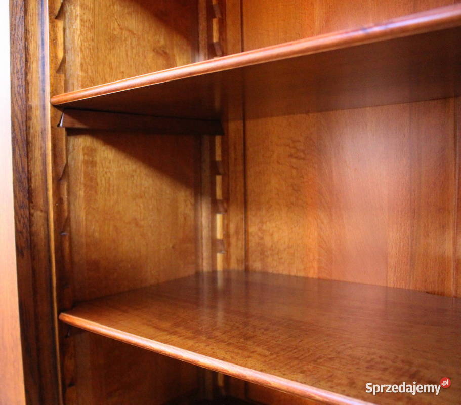 Komoda drewniana bufet sygnowana manufaktura Nowy Sącz