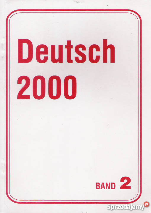 Deutsch 2000 Band 2 Puławy sprzedam